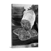 Italy Tuscany Food Tuscan Salame Traditional Wall Art - Canvas - Gallery Wrap