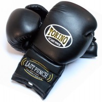 14 oz Black Torino Boxing Gloves Heavy Duty