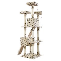 67 In. Cat Tree Tower Condo Furniture Kitten House