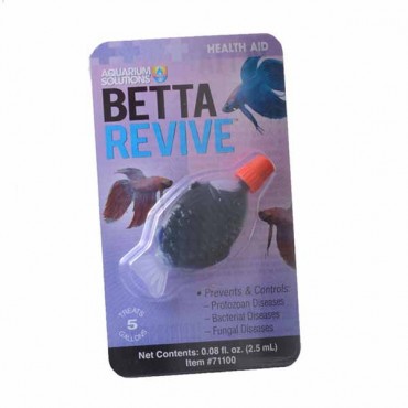 Hikari Betta Revive - .08 oz - 2.5 ml - 5 Pieces