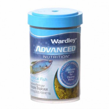 Wardley Advanced Nutrition Tropical Fish Flake Food - .35 oz - 5 Pieces