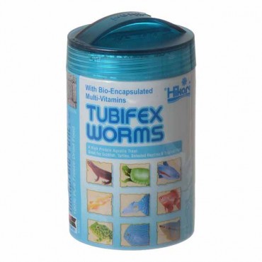 Hikari Tubifex Worms - Freeze Dried - .78 oz - 2 Pieces