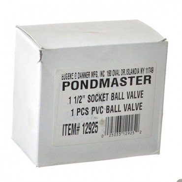 Pond master Socket Ball Valve - 1-1/2 in. Socket