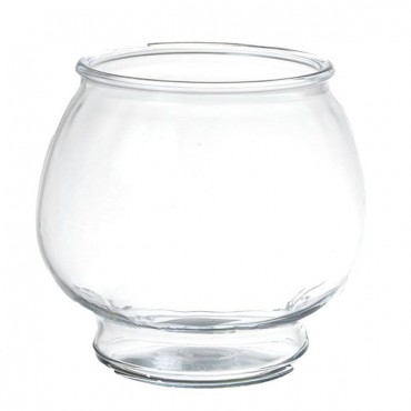 Anchor Hocking Footed Fish Bowl - 1/2 Gallon - 2 Pieces