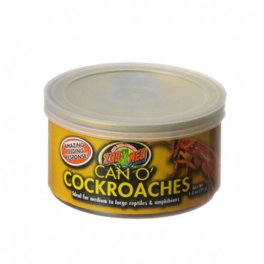 Zoo Med Can O' Cockroaches - 1.2 oz - 35 g - 2 Pieces