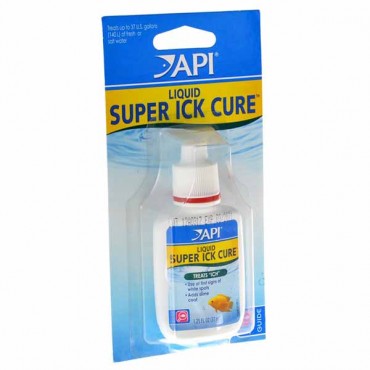 API Liquid Super Ick Cure - 1.25 oz - Treats 36 Gallons - 4 Pieces