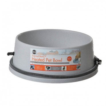 K&H Pet Products Thermal Bowl - Heated Water Bowl - 1.5 Gallons