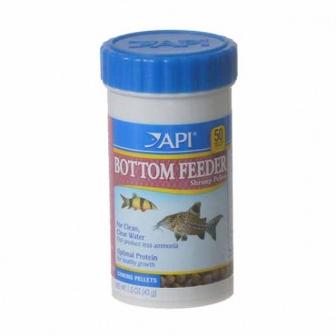 API Bottom Feeder Premium Shrimp Pellet Food - 1.5 oz - 5 Pieces