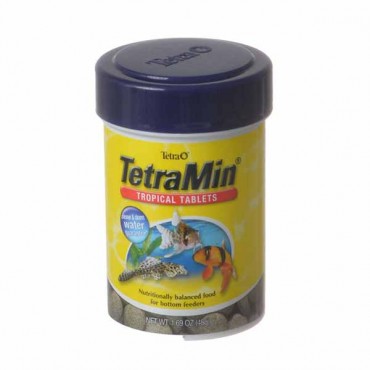 Tetra Tetra min Tropical Tablets Fish Food - 1.69 oz - 160 Tablets - 4 Pieces