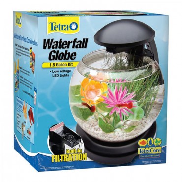 Tetra Waterfall Globe Aquarium - 1.8 Gallons