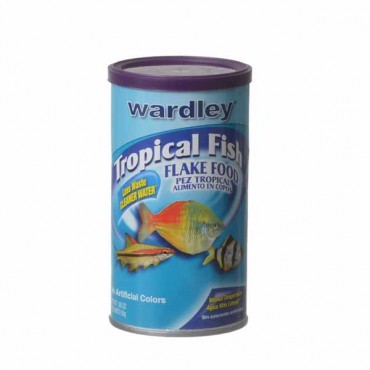 Wardley Tropical Fish Flake Food - 1.95 oz - 4 Pieces