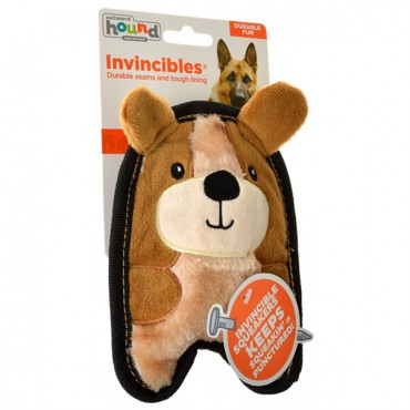 Outward Hound Invincible Minis Puppy Dog Toy - 1 Count - 8 in. L x 4.13 in. W x 1.57 in. H - 4 Pieces
