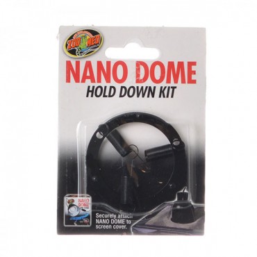 Zoo Med Nano Dome Hold Down Kit - 1 Count - 2 Pieces