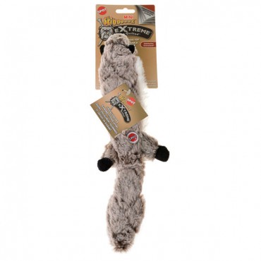 Spot Skinniness Extreme Quilted Raccoon Toy - Mini - 1 Count - 2 Pieces