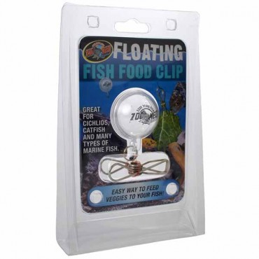 Zoo Med Floating Fish Food Clip - 1 Count - 4 Pieces