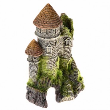 Exotic Environments Mountain Top Citadel with Moss - 1 Count