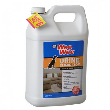 Four Paws Wee-Wee Urine Eliminator Stain and Odor Destroyer - 1 Gallon