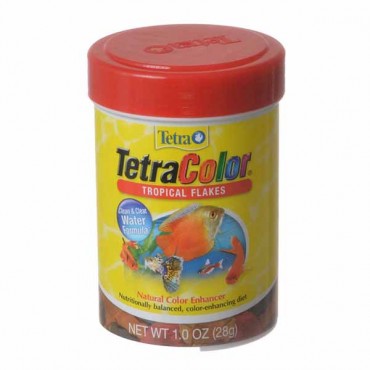 Tetra Tetra Tropical Color Flakes - 1 oz - 4 Pieces