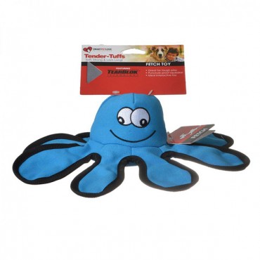 Smart Pet Love Flying Blue Octopus Dog Toy - 1 Pack - 11 in. Long