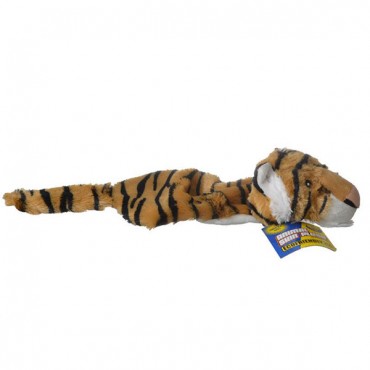 Pet-sport Tuff Squeak Unstuffed Animal Skin Plush Dog Toy - 1 Pack - Assorted Animals and Colors - 2 Pieces