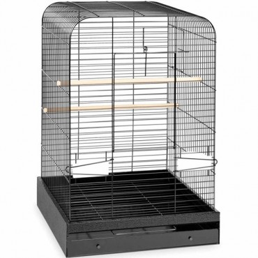 Prevue Madison Bird Cage - Black - 1 Pack - Small-Medium Birds - 20 in. L x 20 in. W x 29 in. H