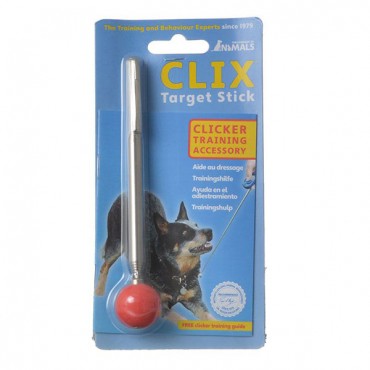 Company of Animals Clix Target Stick - 1 Stick - 6 in.-27.5 in. Long - 2 Pieces
