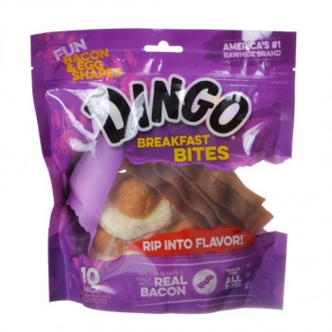 Dingo Breakfast Bites Dog Treats - 10 Count - 2 Pieces
