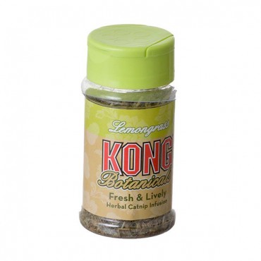 Kong Botanical Premium Catnip - Lemongrass Blend - 10 Grams - 5 Pieces