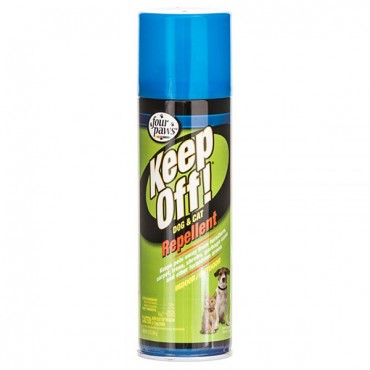 Four Paws Keep Off Indoor and Outdoor Repellent for Dogs and Cats - 10 oz - 2 Picees