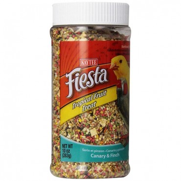 Kaytee Fiesta Tropical Fruit Treat - Canary and Finch - 10 oz - 2 Pieces