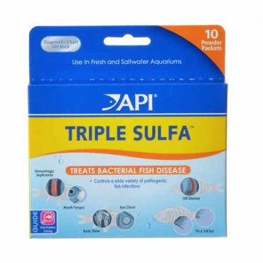 API Triple Sulfa Powder - 10 Pack