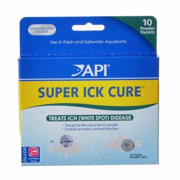 API Super Ick Cure Powder - 10 Pack - 2 Pieces