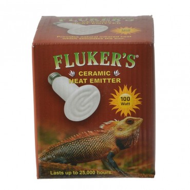 Flukers Ceramic Heat Emitter - 100 Watt