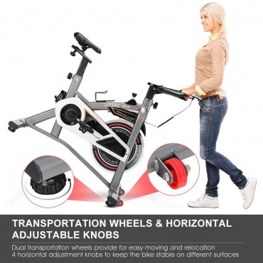 Adjustable Exercise Bikes With LCD Display