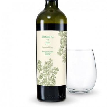 Evergreen Wine Label
