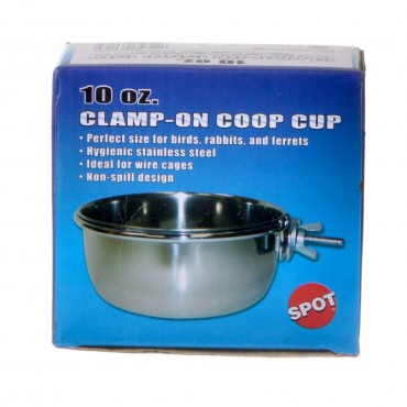 Spot Stainless Steel Coop Cup with Bolt Clamp - 10 oz