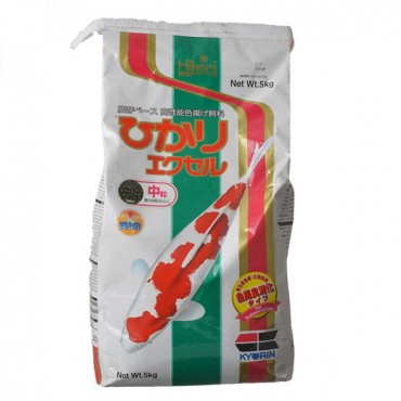 Hikari Excel Koi Food - Medium Pellet - 11 lbs