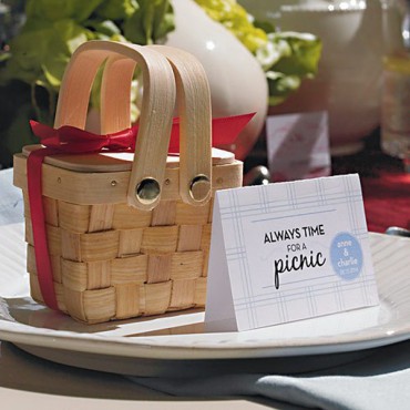 Always Time For A Picnic Tent Card