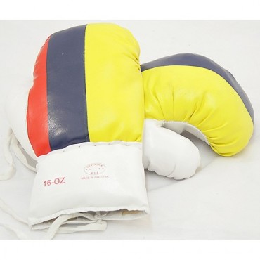16 oz Colombia Flag Boxing Gloves