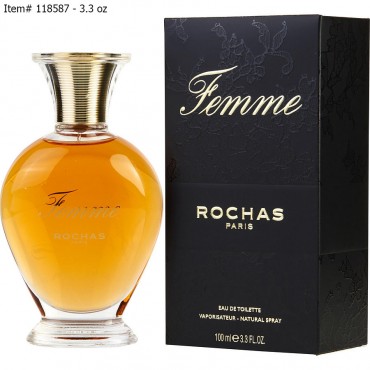 Femme Rochas - Eau De Toilette Spray 3.3 oz