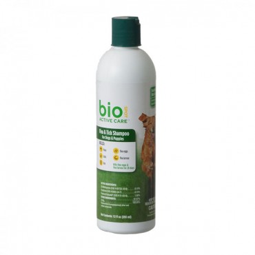 Bio Spot Active Care Flea and Tick Shampoo for Dogs & Puppies - 12 oz.