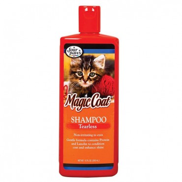 Magic Coat Cat & Kitten Tear less Shampoo - 12 oz - 2 Pieces