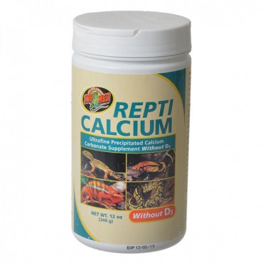 Zoo Med Repti Calcium Without D 3 - 12 oz