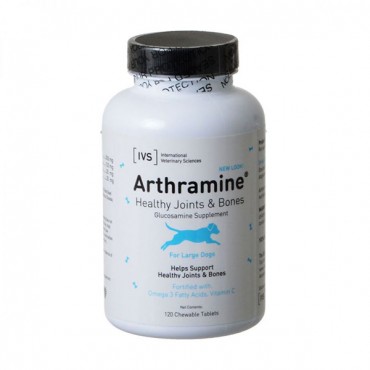 International Vet Arthramine - Aids Healthy Joints and Bones - 120 Count - Large Dogs