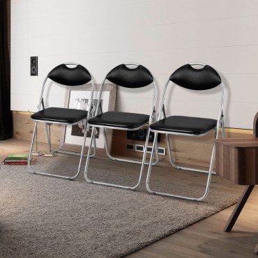 6-Piece U-Shape Folding Chairs