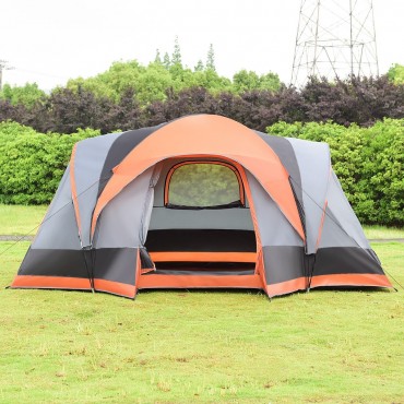 8 Persons Automatic Pop Up Hiking Tent With Bag