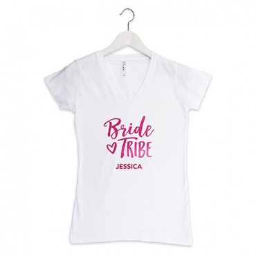 Personalized Bride Tribe T-Shirt