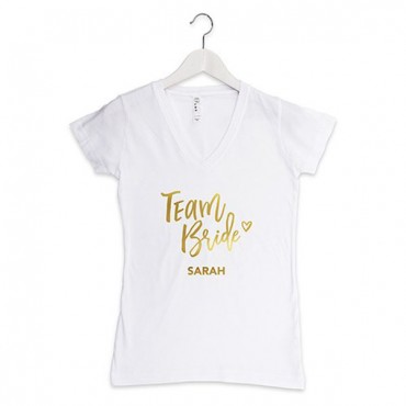 Personalized Team Bride T-Shirt