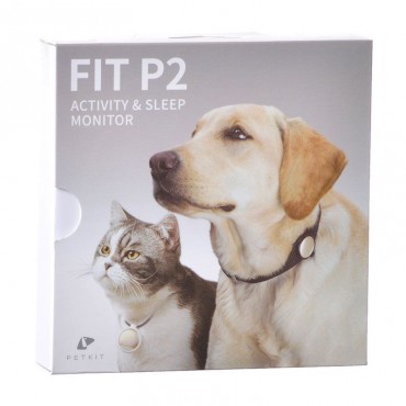 Pet Kit Fit P2 Pet Activity Monitor - Gold - 1.2 Diameter