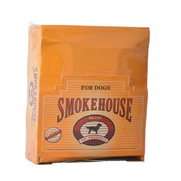 Smokehouse Treats Pizzle Stix Dog Chews - 12 Long 100 Pack with Display Box